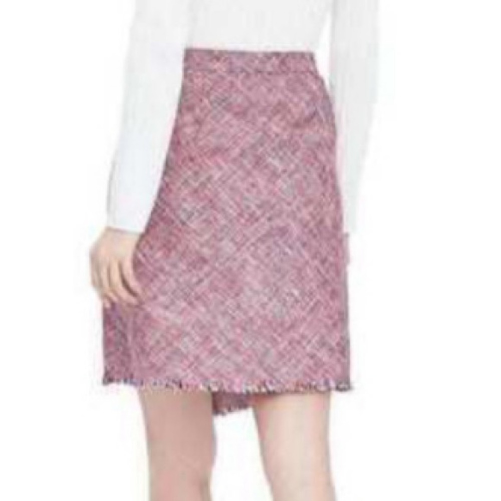 Banana Republic Faux Wrap Fringed Skirt - Picture 8 of 8